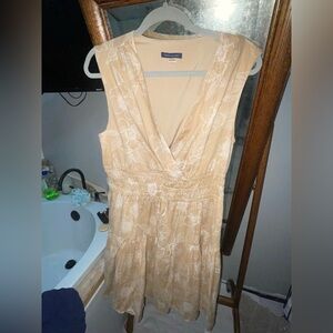 Tommy Hilfiger Tan Floral Dress